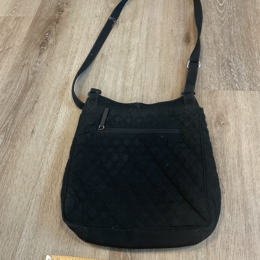 Vera Bradley Mailbag - Quilted Crossbody Bag - Black - Picture 4 of 6